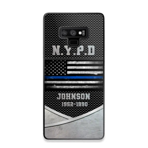 Personalized US Police Department & Name Phonecase KVH23164