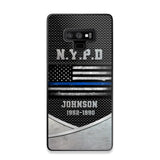 Personalized US Police Department & Name Phonecase KVH23164