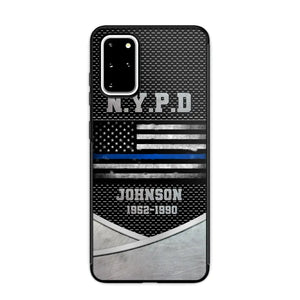 Personalized US Police Department & Name Phonecase KVH23164