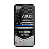 Personalized US Police Department & Name Phonecase KVH23164