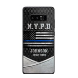 Personalized US Police Department & Name Phonecase KVH23164