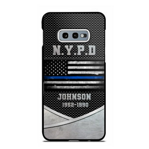 Personalized US Police Department & Name Phonecase KVH23164