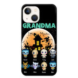 Personalized Grandma Little Monsters Halloween & Kid Names Phonecase HTHKVH23181