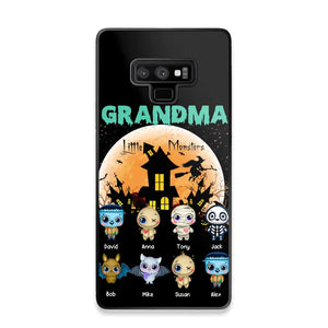 Personalized Grandma Little Monsters Halloween & Kid Names Phonecase HTHKVH23181