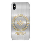 Personalized Canadian Armed Force Phone Case Printed QTPD256