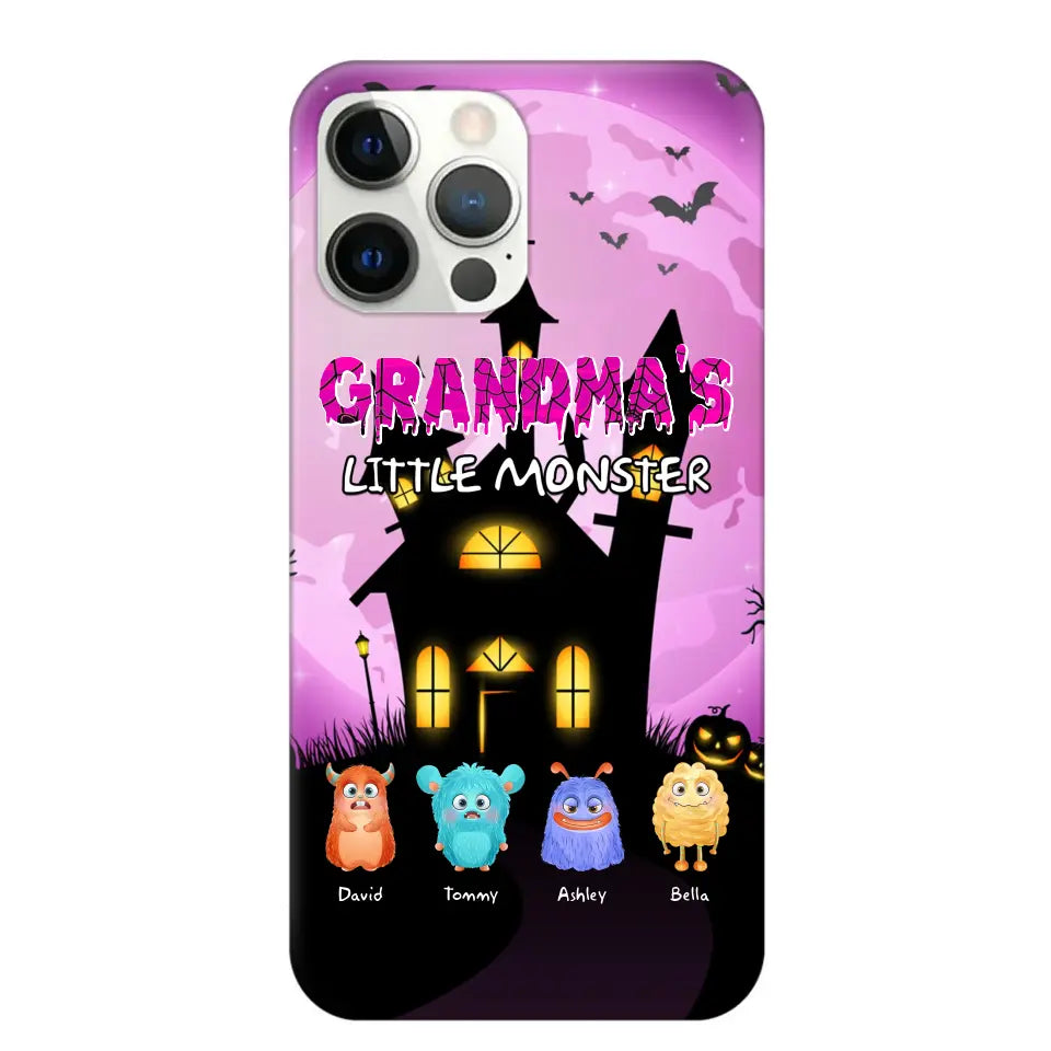 Personalized Grandma's Little Monster Phonecase 23286HTHDNL