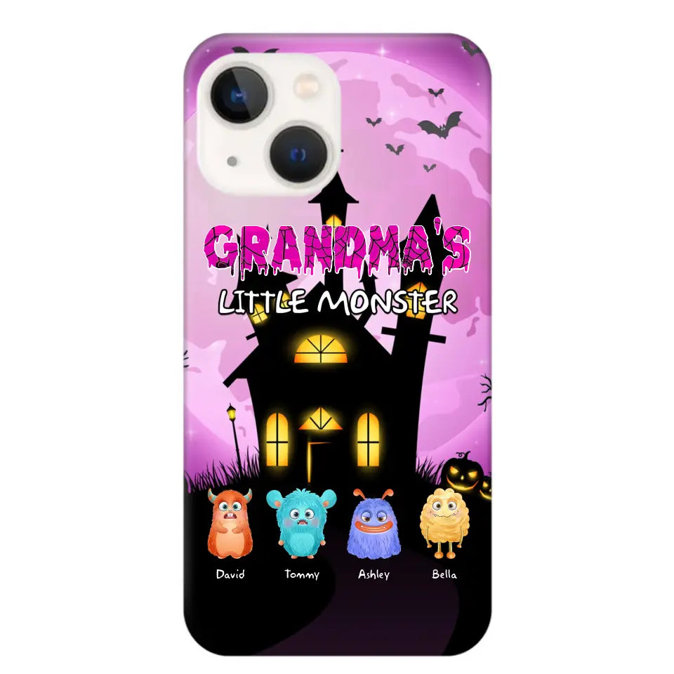 Personalized Grandma's Little Monster Phonecase 23286HTHDNL