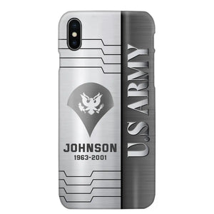 Personalized US Military Phone Case Printed QTPN382