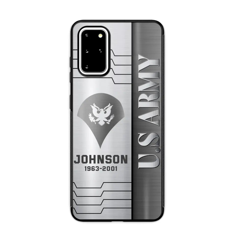 Personalized US Military Phone Case Printed QTPN382