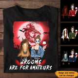 Personalized Brooms Are For Amateurs Witch Horse T-shirt Printed NMTKVH23342