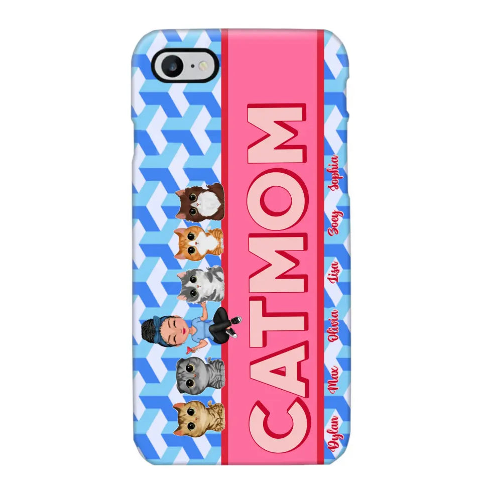 Personalized Cat Mom Phonecase Printed LDMVQ23344