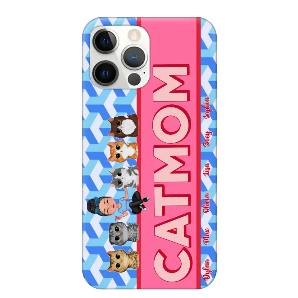 Personalized Cat Mom Phonecase Printed LDMVQ23344