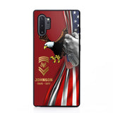 Personalized US Military Veteran Retired Phone Case Printed QTKH431