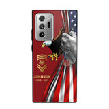 Personalized US Military Veteran Retired Phone Case Printed QTKH431