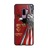 Personalized US Military Veteran Retired Phone Case Printed QTKH431