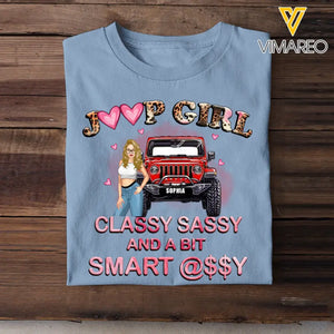 Personalized Jeep Girl Classy Sassy And A Bit Smart Assy T-shirt Printed HN23422