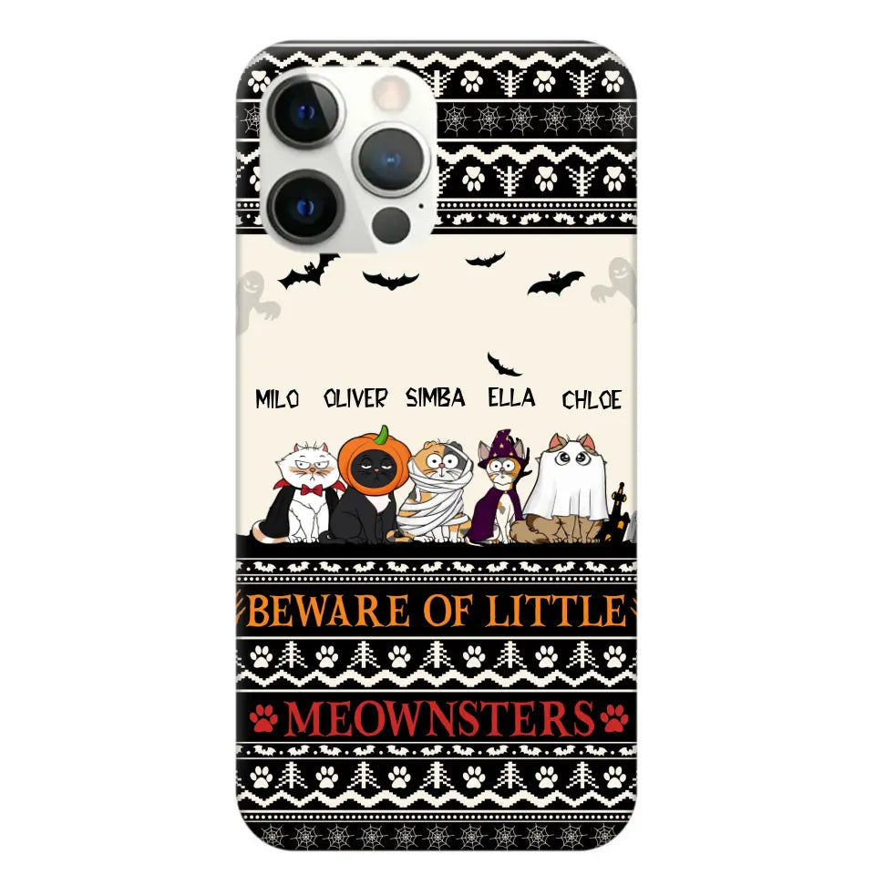 Personalized Beware Of Little Meownsters Phonecase LDMKVH23444