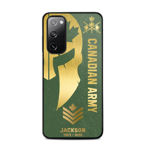 Personalized Canadian Armed Force Phone Case Printed QTKH458