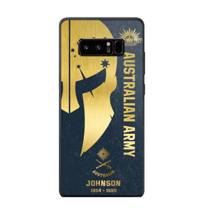 Personalized Australian Armed Force Phone Case Printed QTKH475