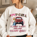 Personalized Jeep Girl Classy Sassy And A Bit Smart Assy T-shirt Printed HN23422