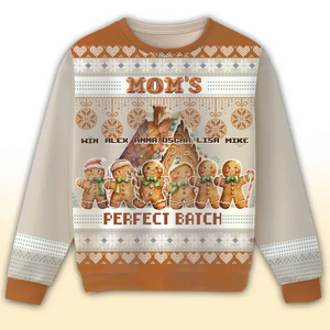 Personalized Mom's Perfect Batch Sweater Printed NTMTHN23572