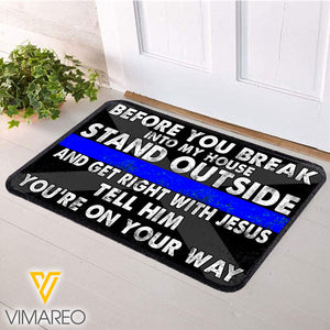 Alabama Police Doormat APR-MD01