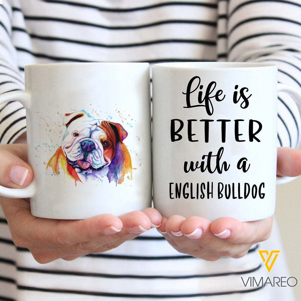 English Bulldog Dog MV6E