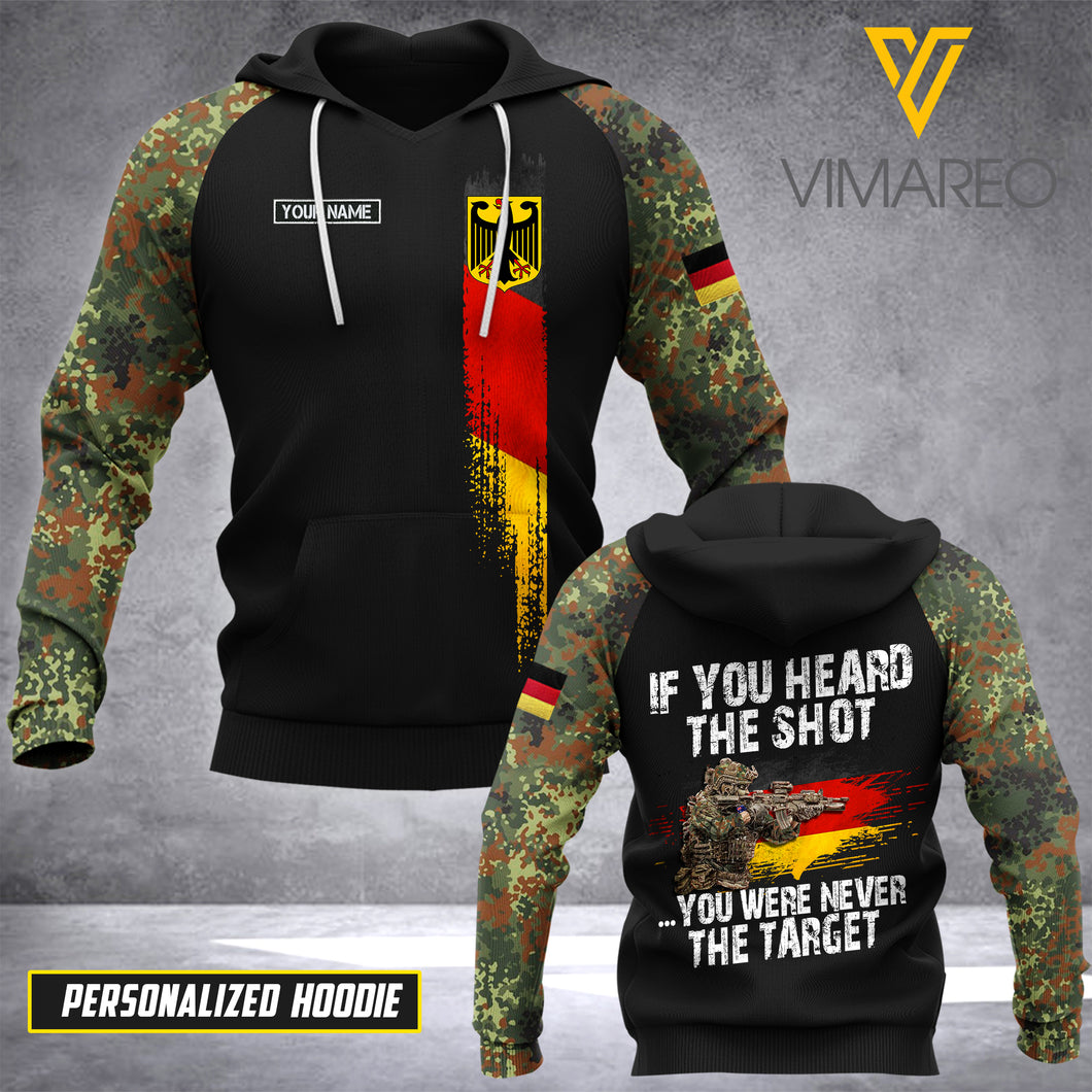 AH PERSONALIZED GERMAN ARMY HOODIE 3D PRINTED MAR-MA01