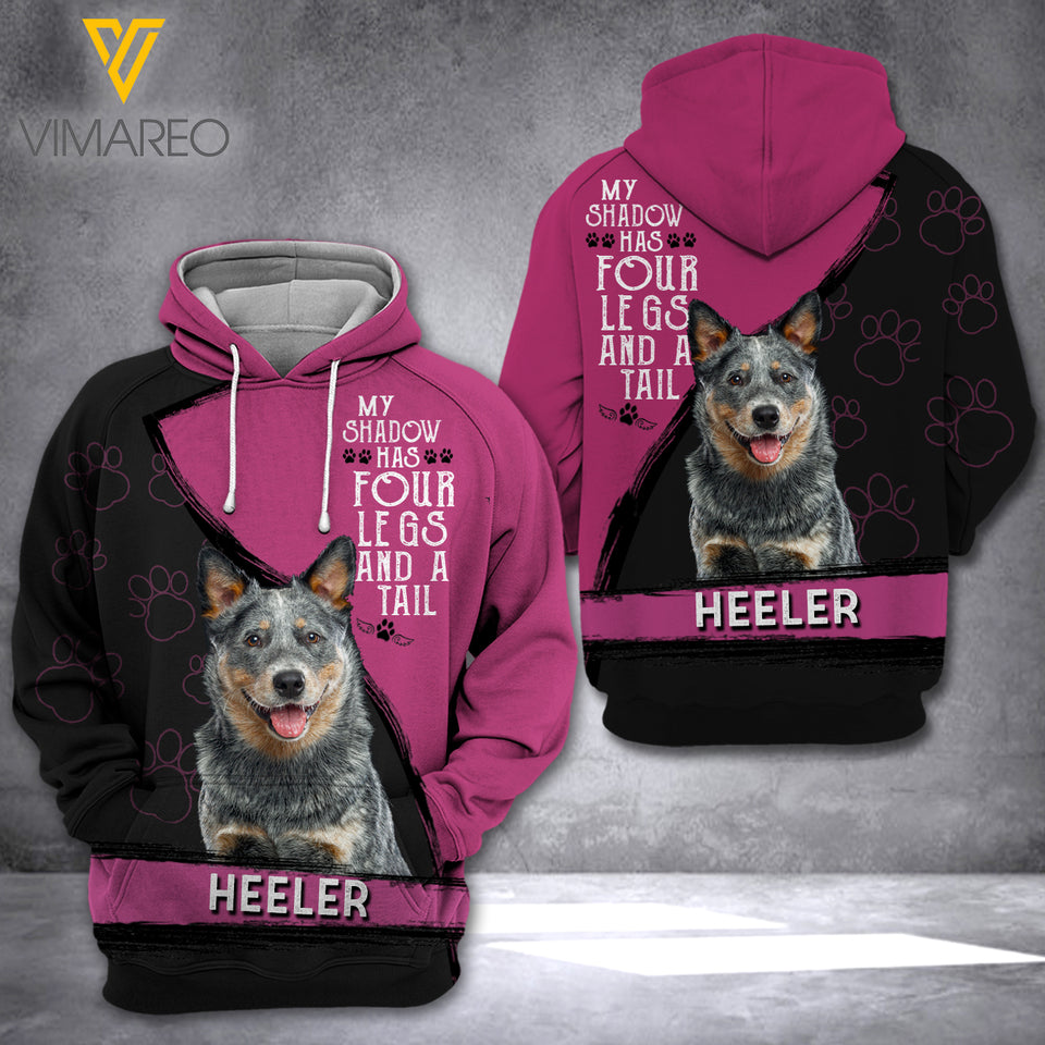 AH HEELER DOG HOODIE 3D PRINTED FEB-MD17