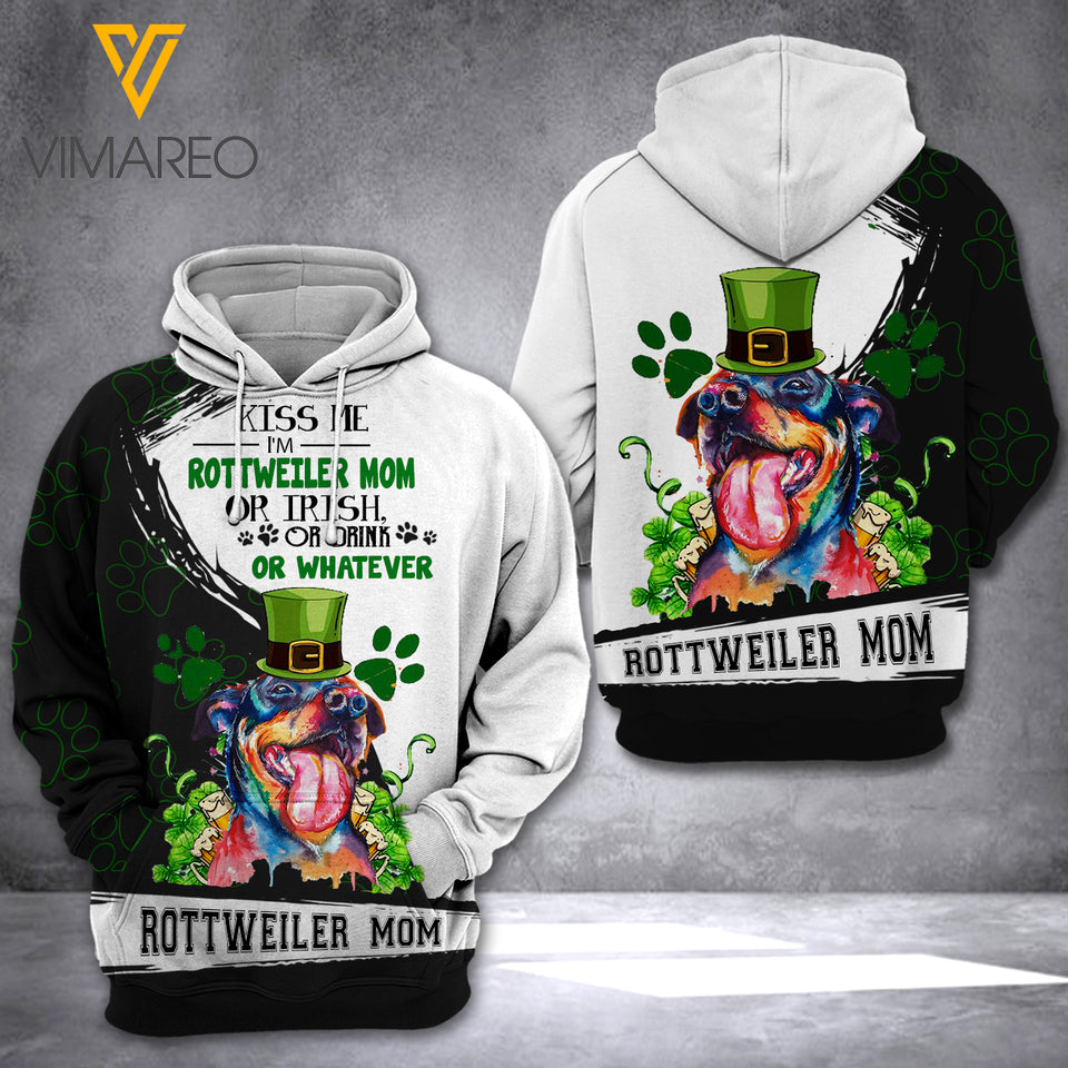 AH ROTTWEILER DOG HOODIE 3D PRINTED MAR-QH03