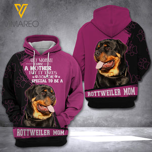 AH ROTTWEILER DOG HOODIE 3D PRINTED FEB-QH03