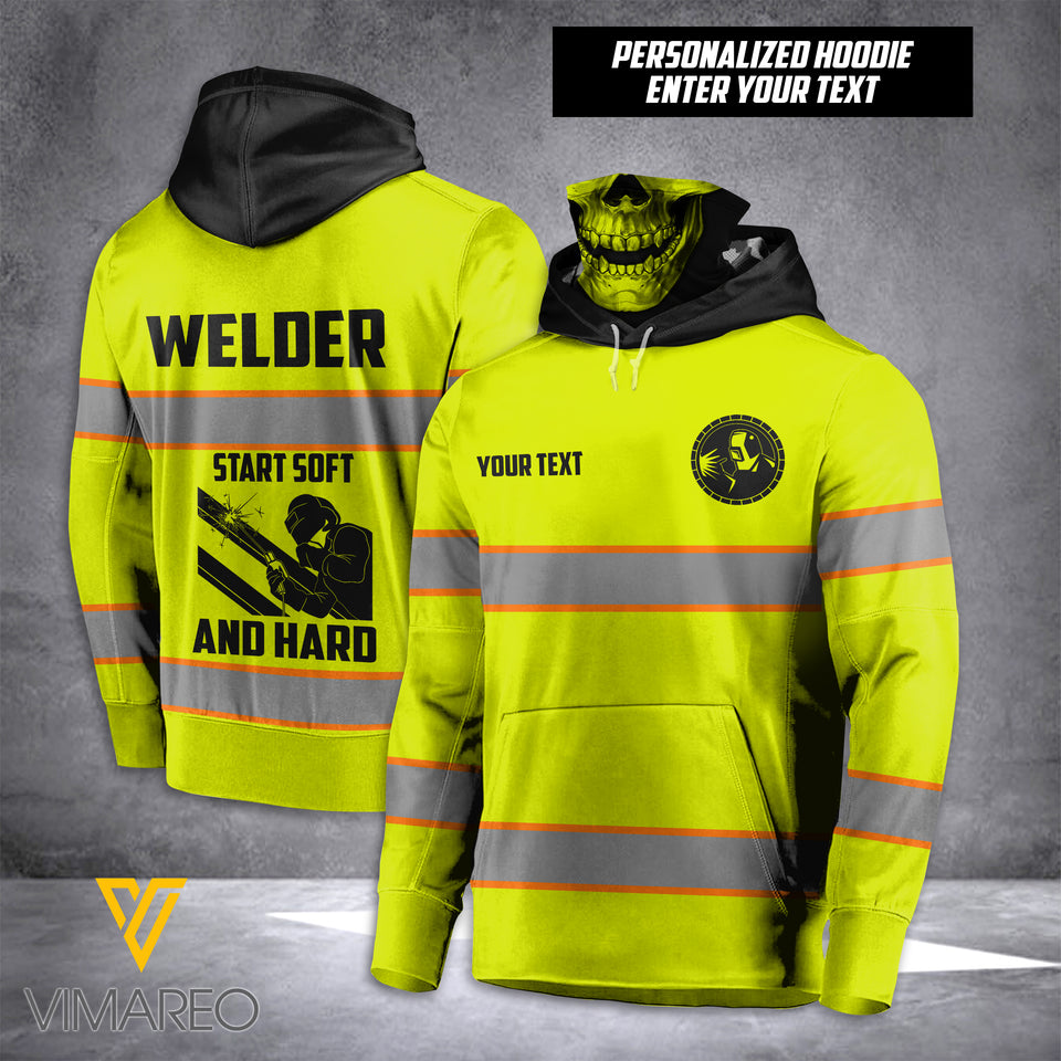 AH PERSONALIZED WELDER MASK HOODIE 3D PRINTED FEB-DT23