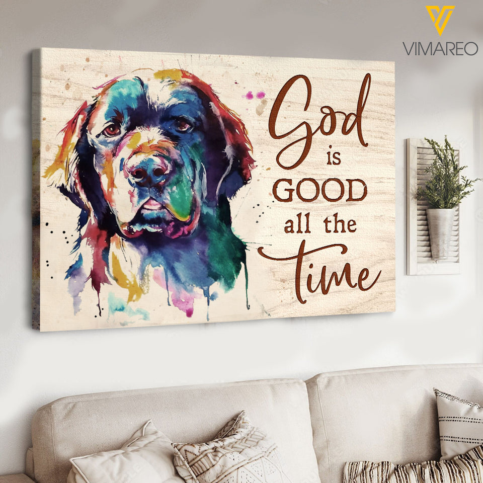 Rottweiler Good Time CANVAS LC 11