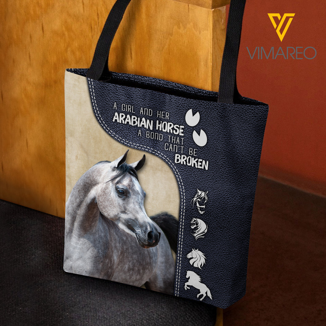 ARABIAN HORSE TOTE BAG