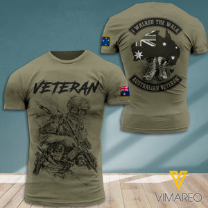 PERSONALIZED AUSTRALIAN VETERAN T-SHIRT