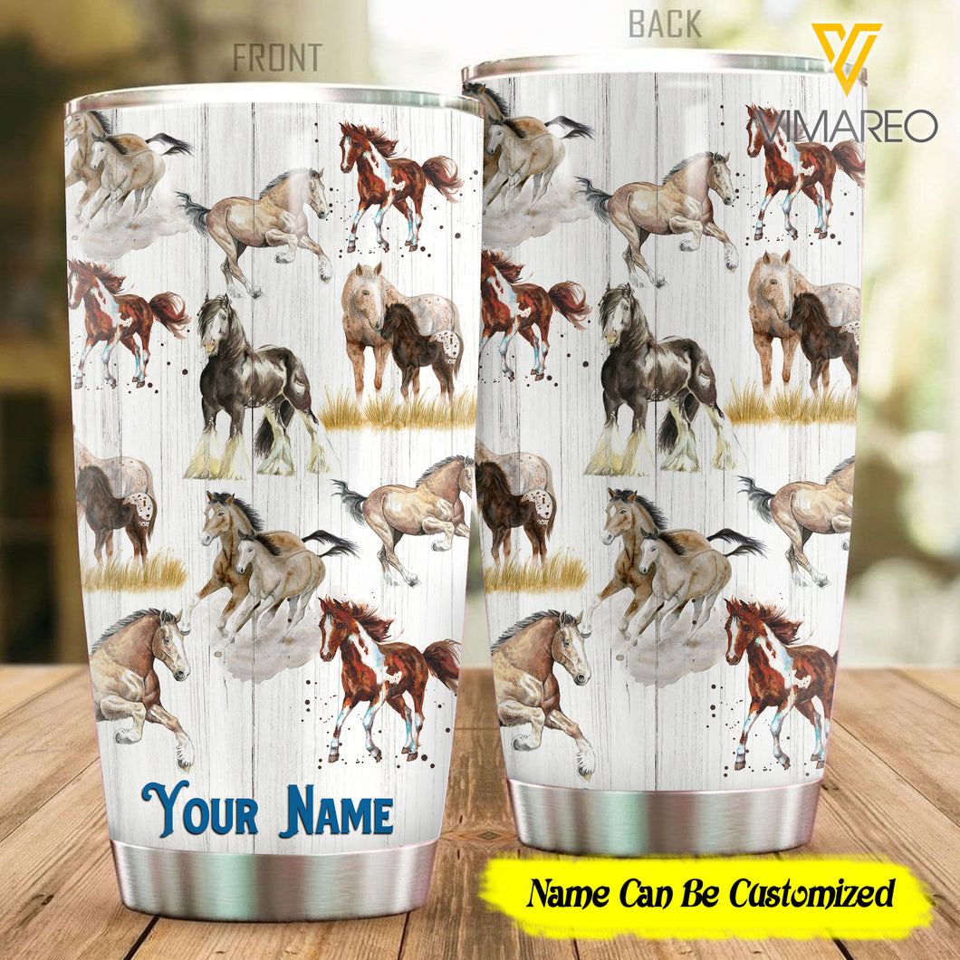 CUSTOMIZED HORSE TUMBLER