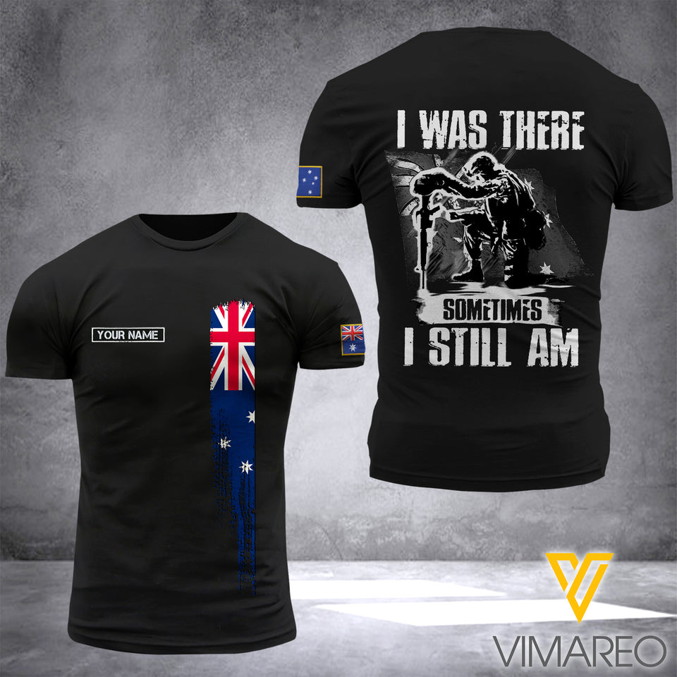 Personalized Australian Veteran Tshirt NGVEH